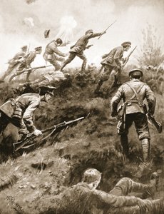 Le major (lieutenant-colonel temporaire) A.F. Douglas-Hamilton rallie ses hommes et les mène en avant, arrêtant ainsi l